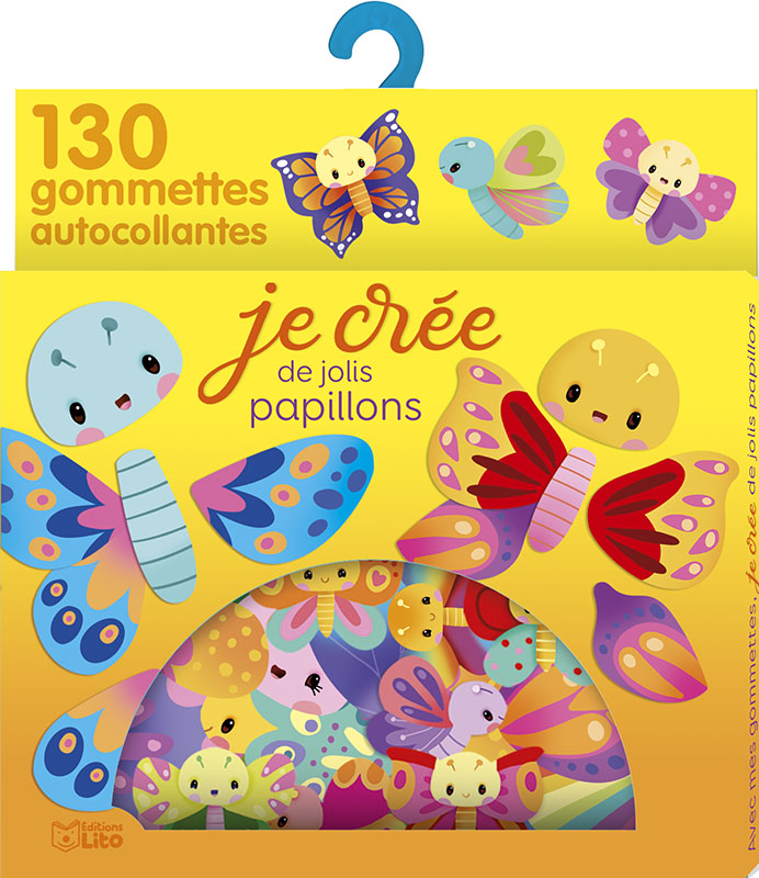 Livre de gommettes autocollantes Les voitures aux Éditions Lito : Livres  pour enfants ÉDITIONS LITO maison - botanic®