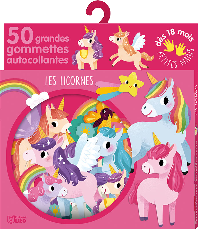 Gommettes pour les petites mains: Les dinosaures - Dès 18 mois