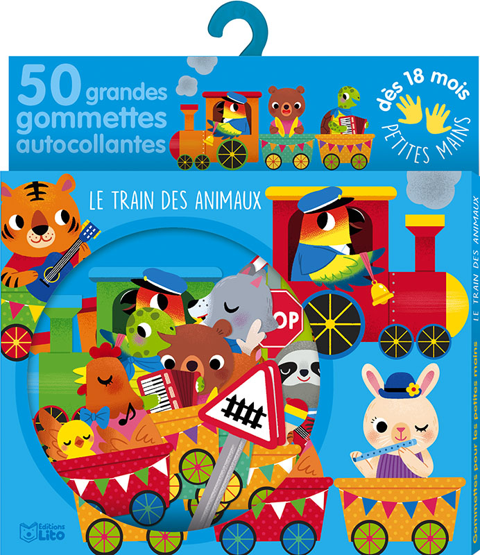 Gommettes pour les petites mains: Les dinosaures - Dès 18 mois