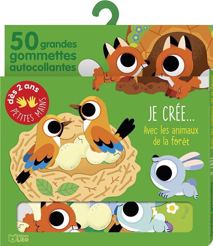 Cherche, trouve et compte Les animaux - Editions Lito