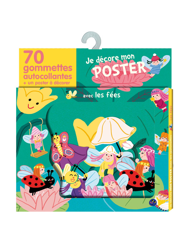 Au Jardin Je Décore mon Poster avec les Gommettes 18 mois Éditions Lito :  Livres pour enfants ÉDITIONS LITO maison - botanic®