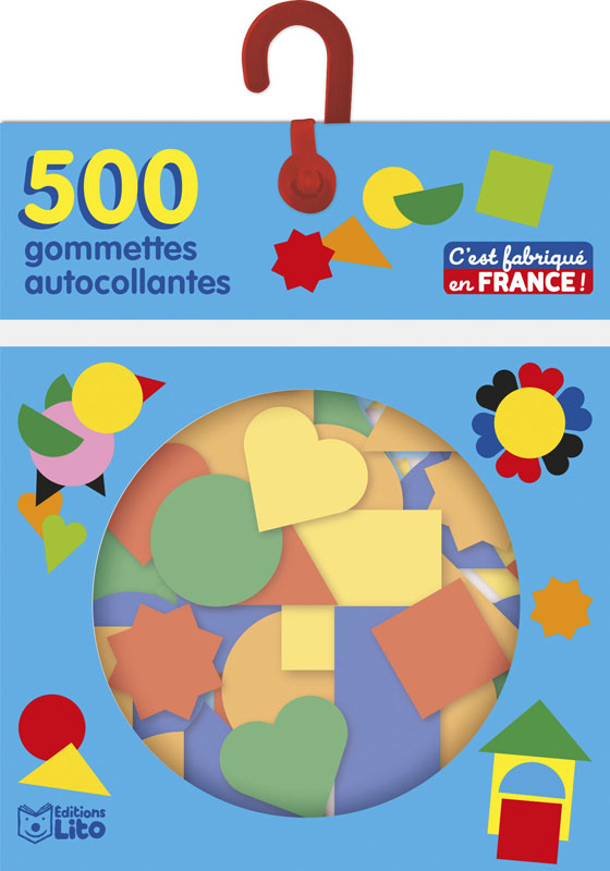 500 gommettes autocollantes maternelle - Editions Lito