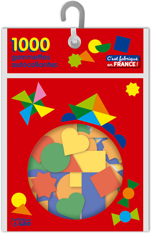 1000 gommettes autocollantes maternelle - Editions Lito