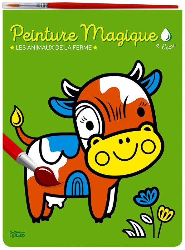 Peinture magique à l'eau ; joyeuse pâques ! - Corinne Lemerle - Lito -  Grand format - Librairie Martelle AMIENS