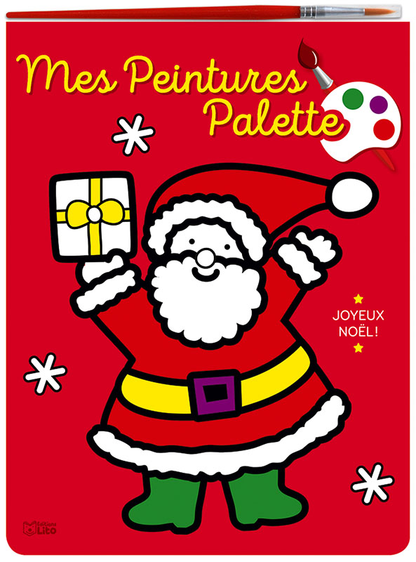 Mes Peintures Palette Joyeux Noel Editions Lito Mes Peintures Palette Joyeux Noel Editions Lito