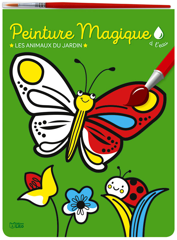 Peinture magique à l'eau Les animaux de la montagne - broché - Collectif,  Corinne Lemerle - Achat Livre