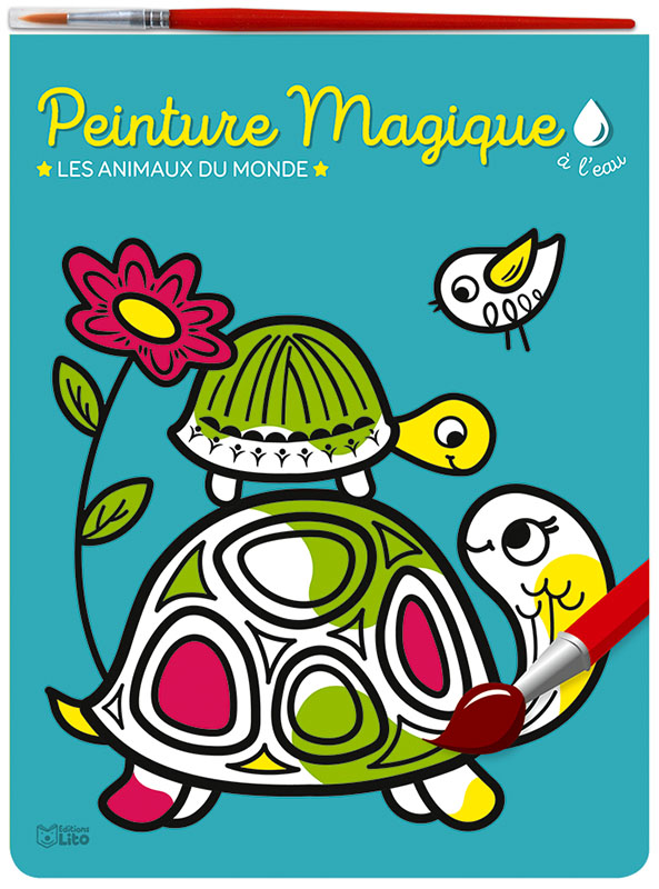 Peinture magique à l'eau Les animaux de la montagne - broché - Collectif,  Corinne Lemerle - Achat Livre