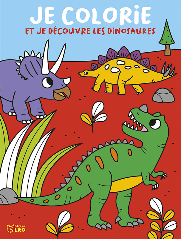 Puzzle 36 pièces - Les dinosaures - Editions Lito