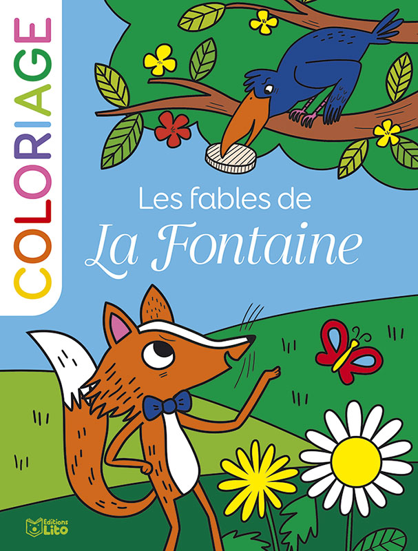  Mon livre puzzle 12 pièces : Les fables de la Fontaine