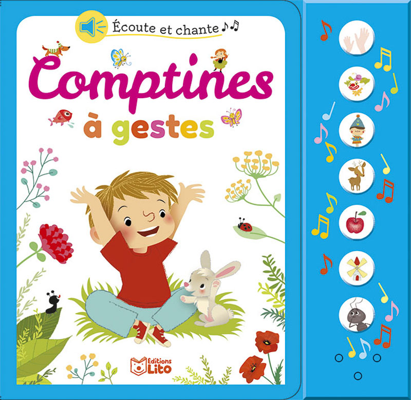 Comptines A Gestes Editions Lito