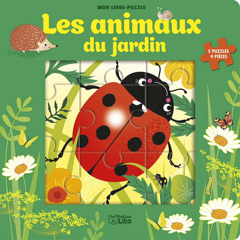 Les animaux du jardin - Editions Lito