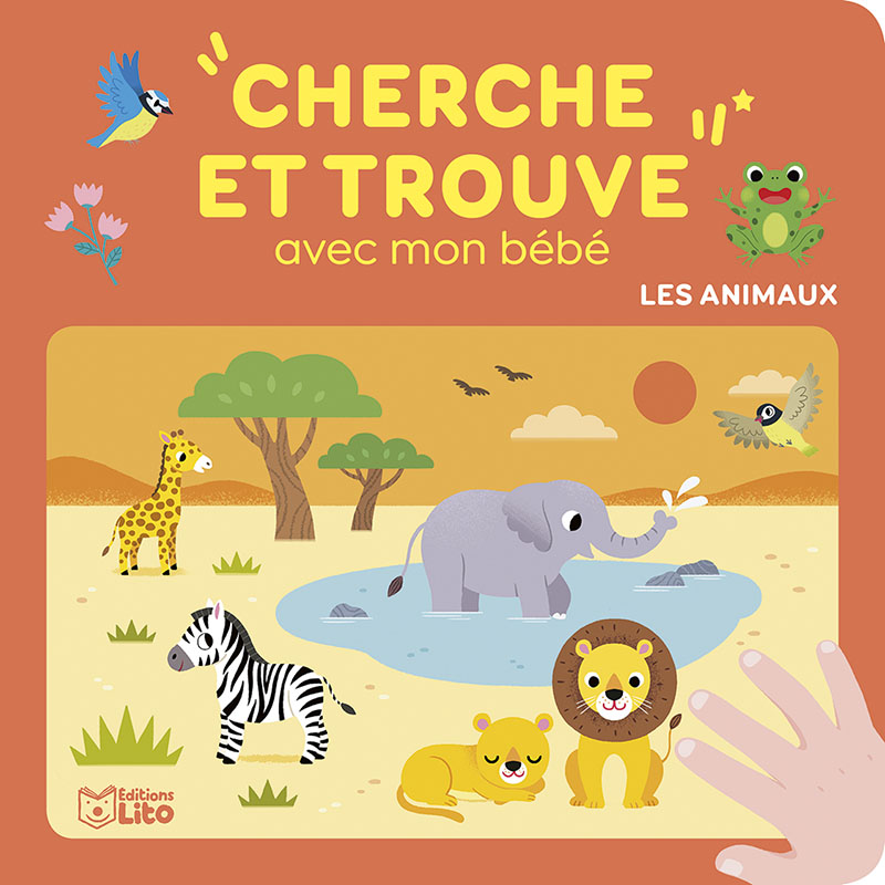 Cherche, trouve et compte Les animaux - Editions Lito