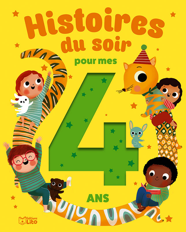 Histoires du soir pour mes 4 ans - Editions Lito