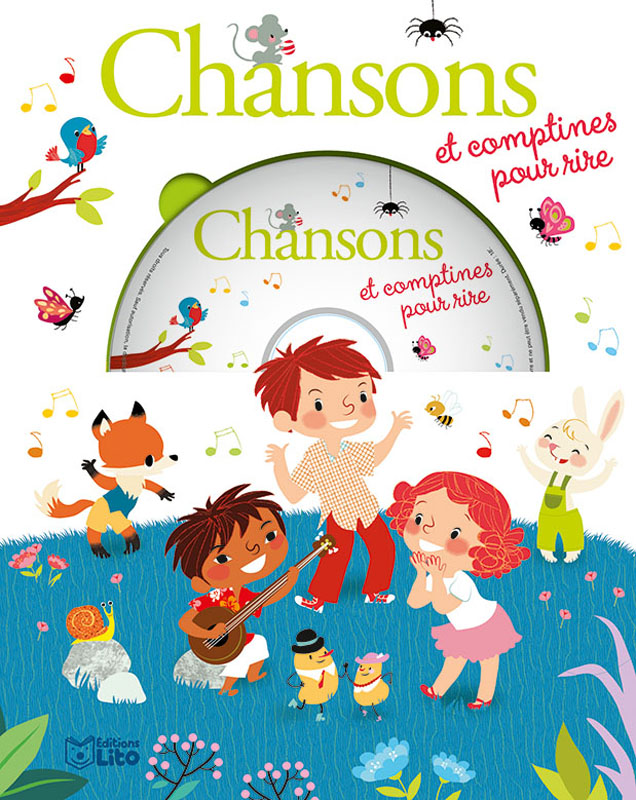 Livre sonore Comptines d'animaux Collection écoute et chante aux Éditions  Lito : Livres pour enfants ÉDITIONS LITO maison - botanic®