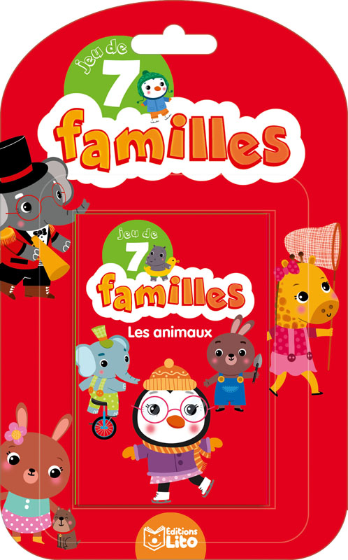  JEUX 7 FAMILLES LES PAYS: 9782244501130: Lili la