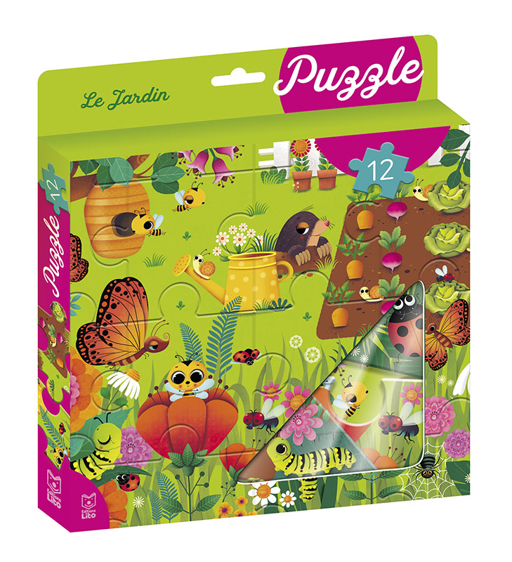 Puzzle fille 24 pièces dès 4ans - Édition lito