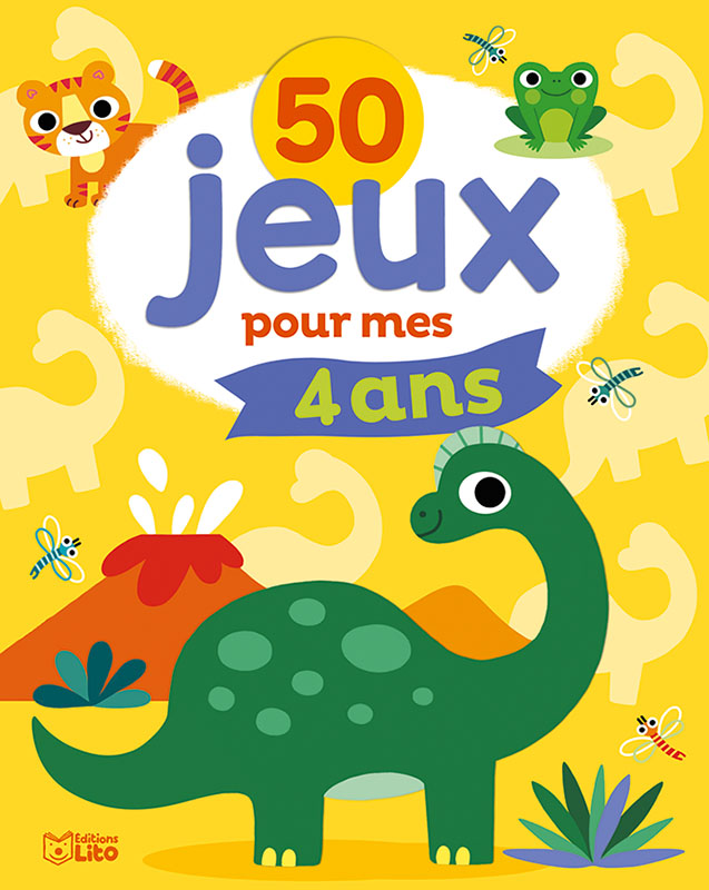 50 jeux pour mes 4 ans - Editions Lito