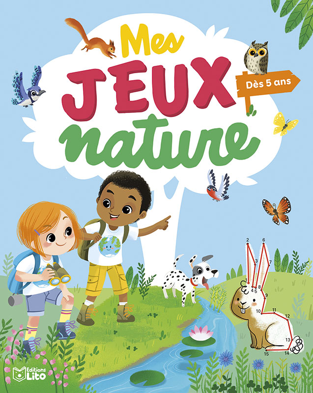 Mes jeux Nature 5-6 ans - Editions Lito