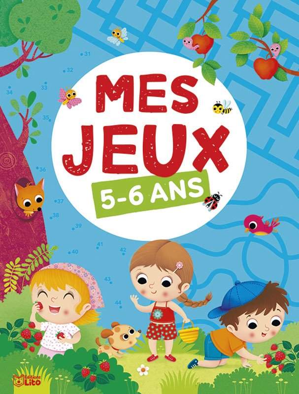 Mes jeux 5-6 ans - Editions Lito