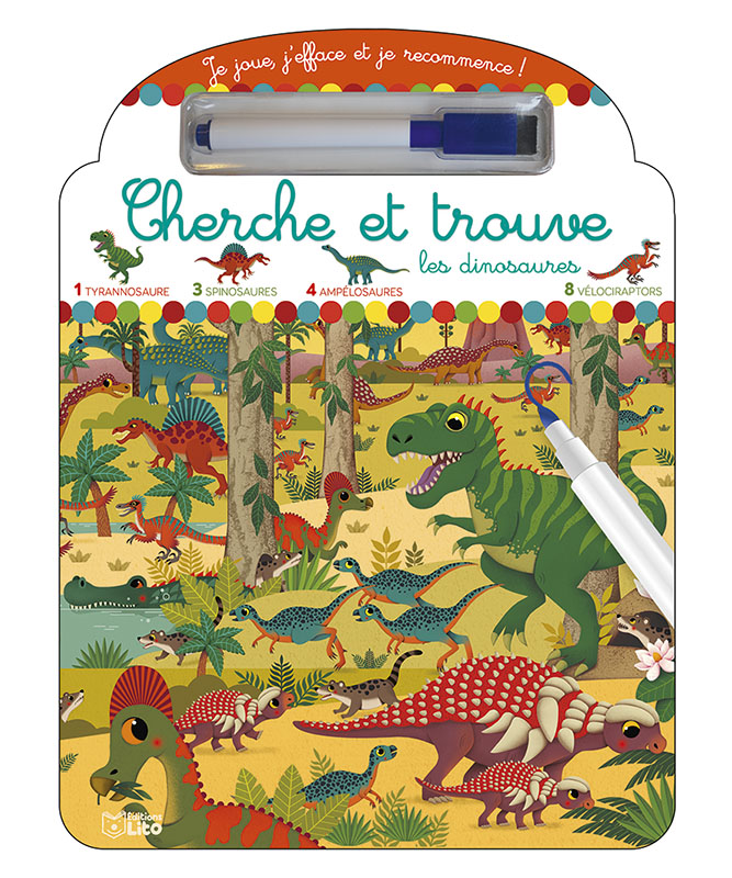 Cherche et trouve des tout-petits - Les dinosaures